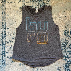 Burn Boot Camp Ombre Foil Muscle Tank